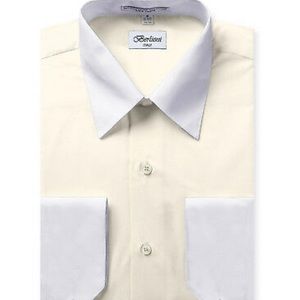 Men’s Berlioni Italy Two Tone Dress Shirt